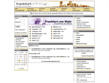 Tablet Screenshot of frankfurt-online.de